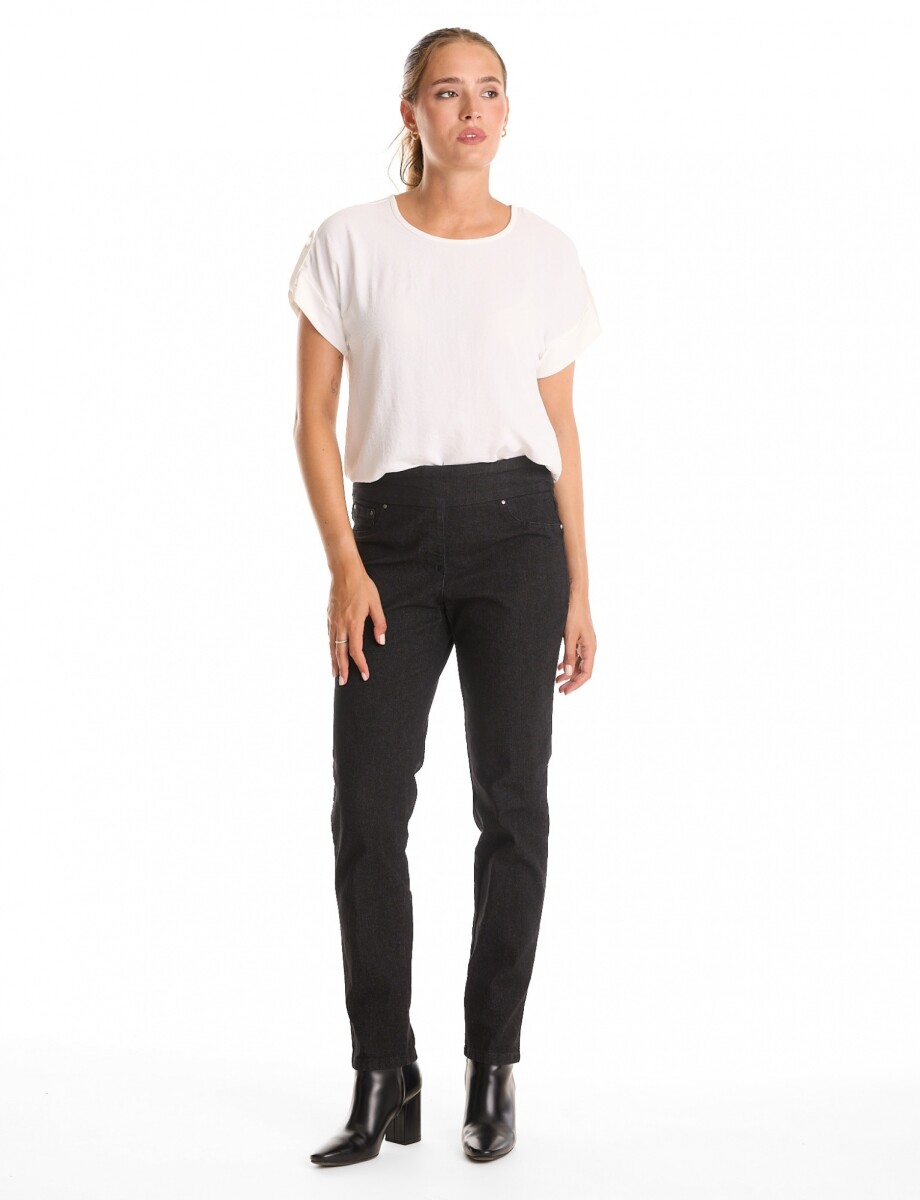 Jegging Denim Premium & Confort Total - Negro 