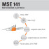 Motosierra Eléctrica Stihl Mse141 35 Cm MOTOSIERRA ELECTRICA STIHL MSE141