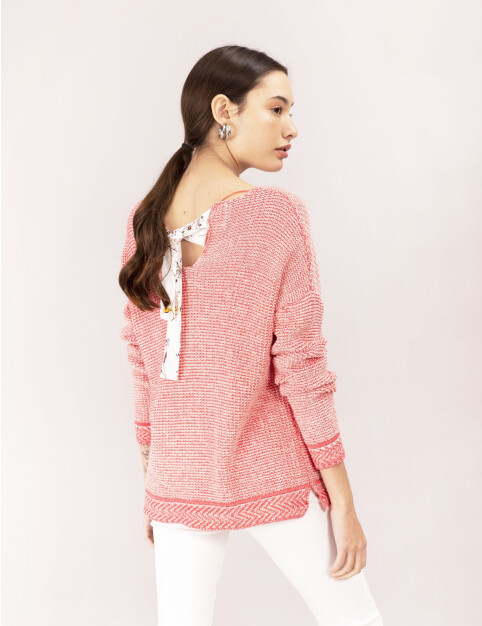 Sweater Sunset Coral