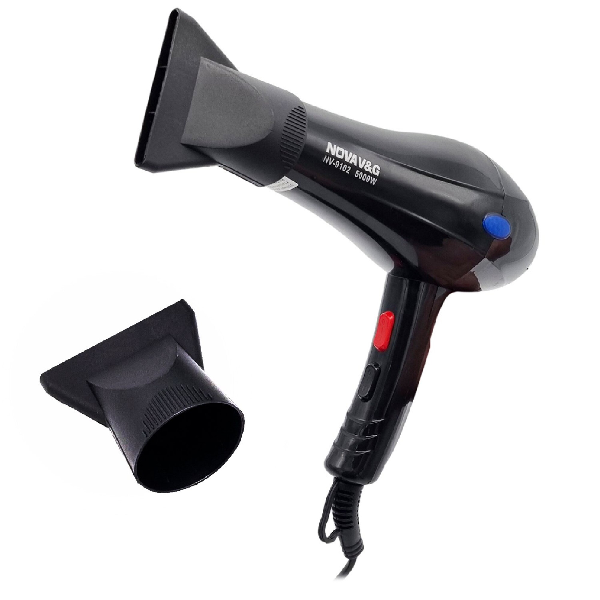 Secador De Pelo New Profesional Nova 5000w Boquilla Atrix