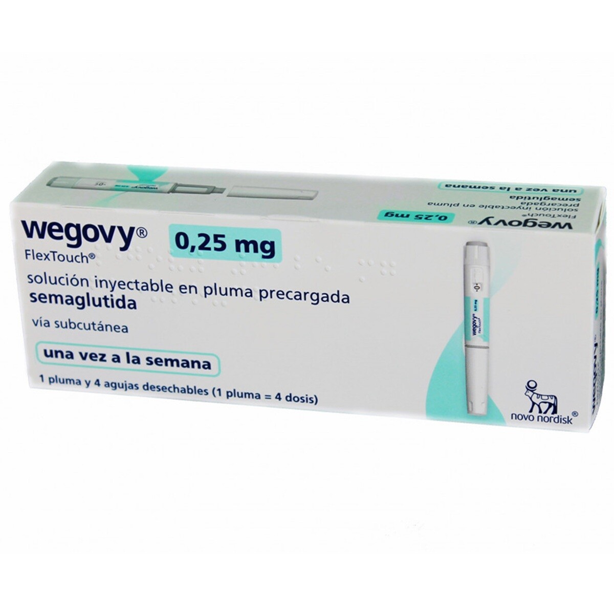 Wegovy 0,25 Mg. Pluma Precargada 