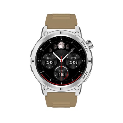 Smartwatch Ftx R20-SVBE 57MM Plata/Beige Smartwatch Ftx R20-SVBE 57MM Plata/Beige