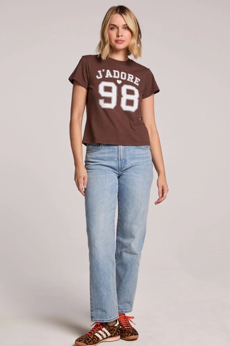 REMERA J'ADORE 98 Marron