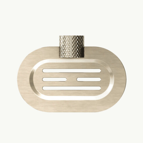 JABONERA DE METAL LINEA SIGNATURE COLOR GRIS BRUSHED NICKEL GRIS-BRUSHED NICKEL