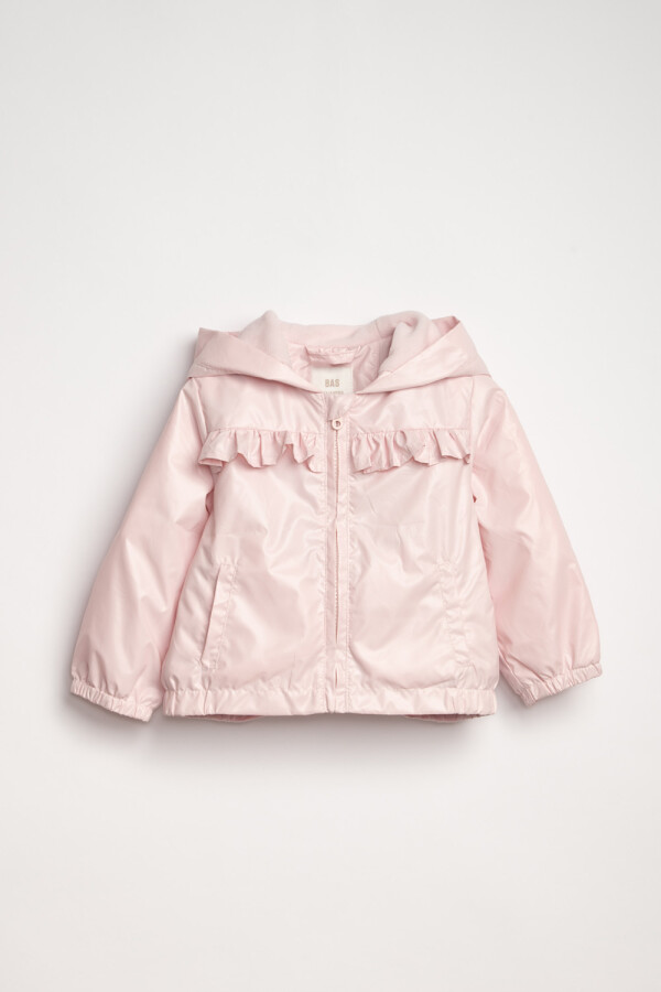 Campera corta viento Rosa