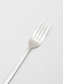 Tenedor Asher De Postre Set 4 Un. Plateado Brillante Color Unico