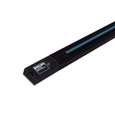 Riel negro para adosar spots 2mt PH9331X