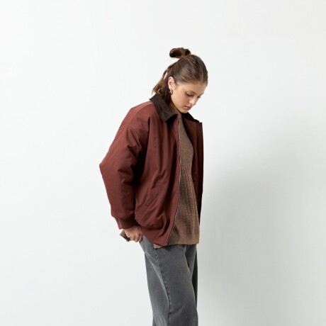 CAMPERA VINNY Bordó Merlot