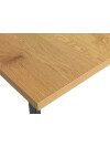 Mesa de comedor AABENRAA 80x120 roble/negro Mesa de comedor AABENRAA 80x120 roble/negro