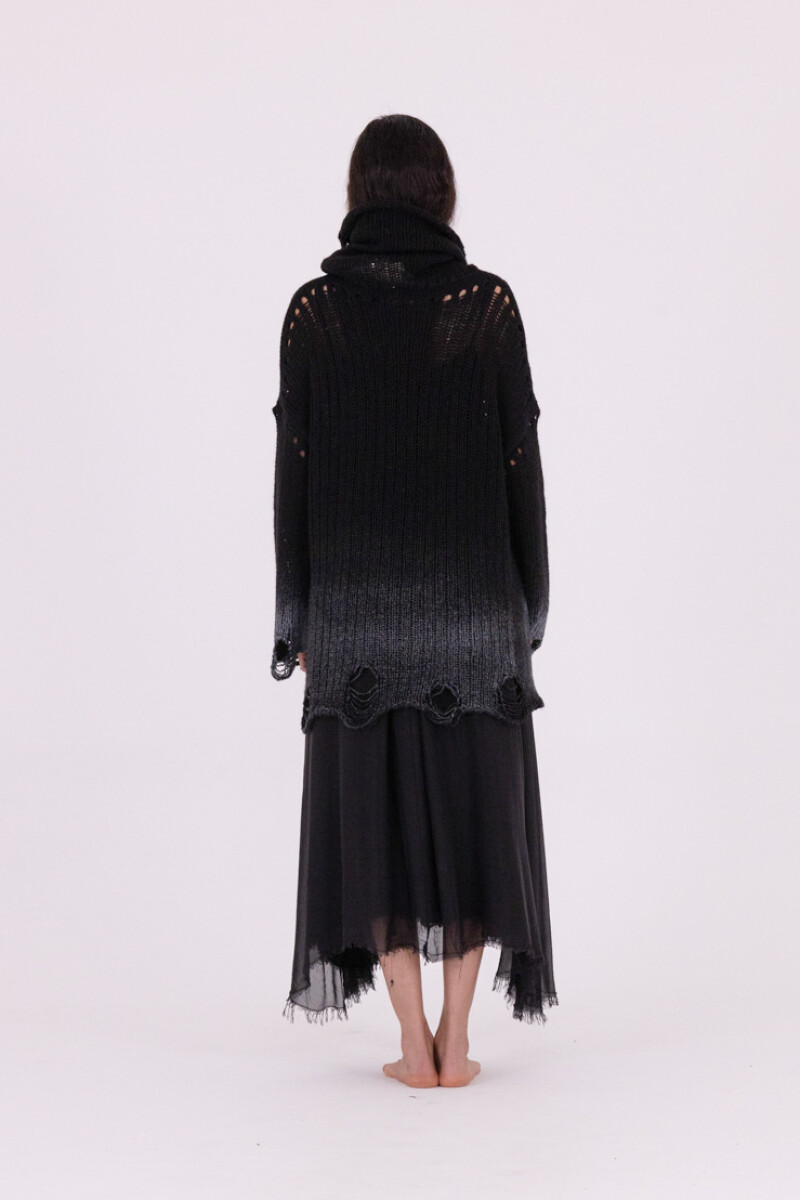 SWEATER TEJIDO Negro