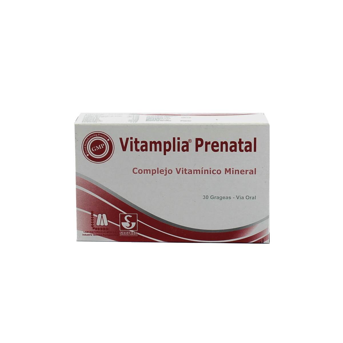 VITAMPLIA PRENATAL CJ X 30 COMPRIMIDOS 