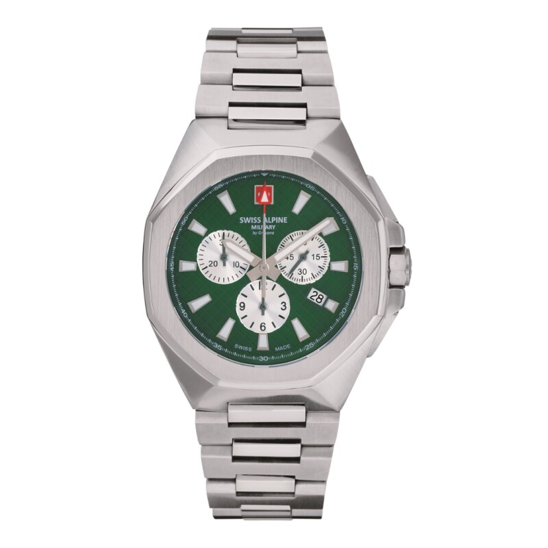 Reloj Swiss Alpine Military Typhoon 7005.9134 para hombre Verde
