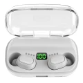 Auriculares Bluetooth In-Ear TWS-T11 Blanco