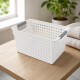 Cesto calado P 28 x 18 x 14 cm BLANCO