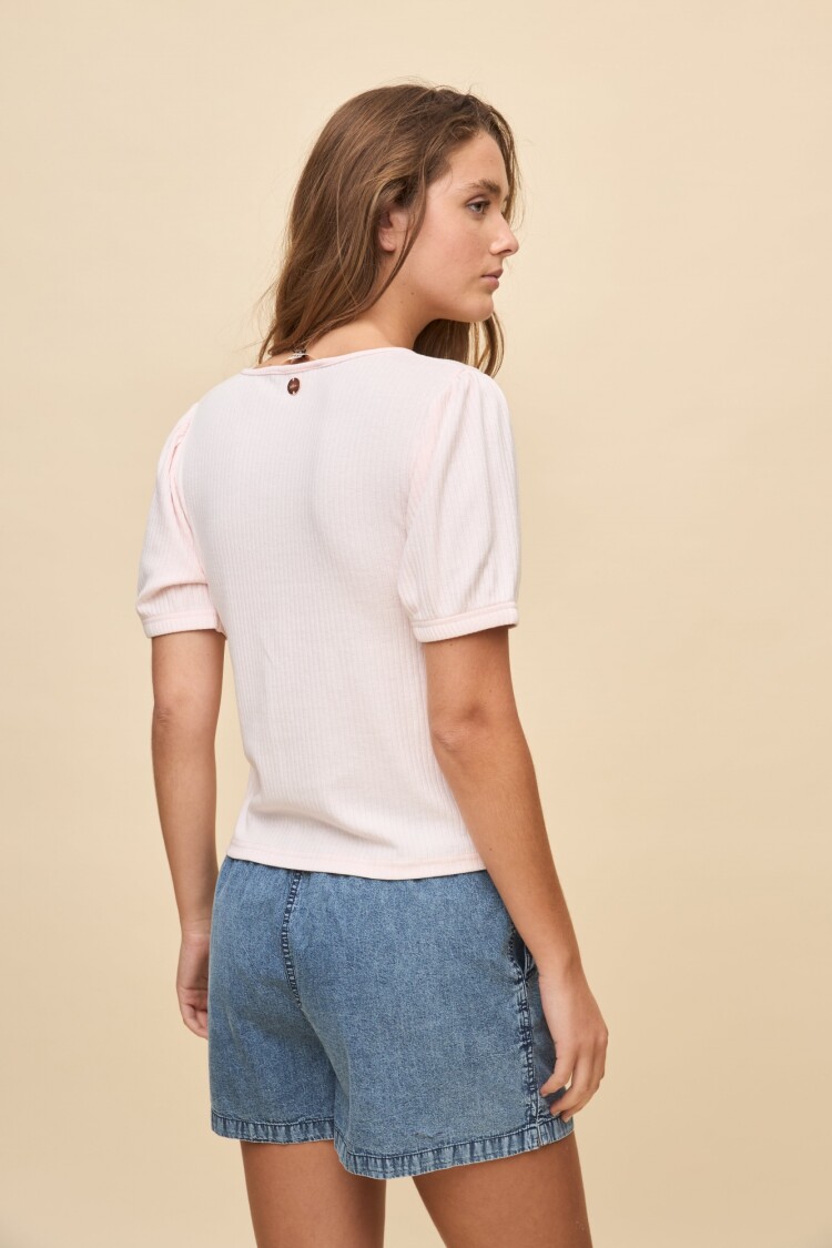 REMERA CAMEN Rosa Palido