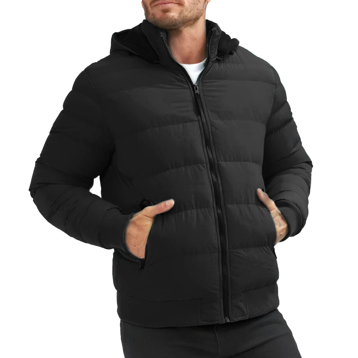 Campera Inflada North Sails N+ Abrigo Excelente - Negro 2 