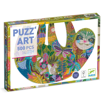 Puzzle Puzz’Art Perezoso 500 piezas Djeco Puzzle Puzz’Art Perezoso 500 piezas Djeco
