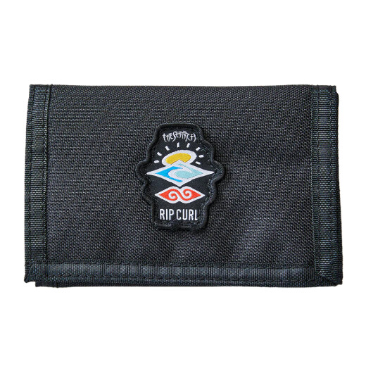 Billetera Rip Curl Icons Surf Wallet - Negro/Rojo Billetera Rip Curl Icons Surf Wallet - Negro/Rojo