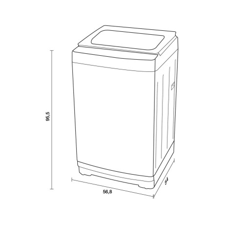 LAVARROPAS SUPERIOR XPERT INVERTER 11-KG GRIS WHIRLPOOL WWI11AI9EA