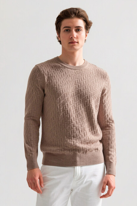 SWEATER PALSO OUTLET MarrÓn