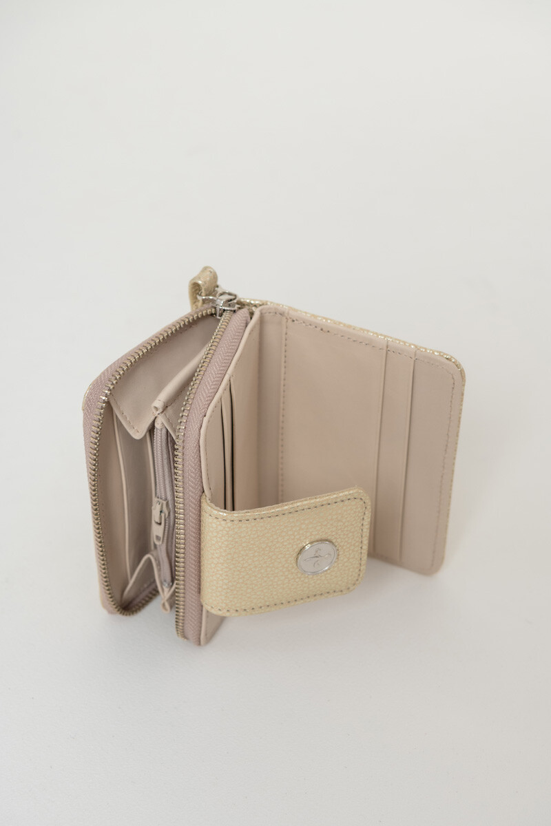 Billetera rocco Champagne