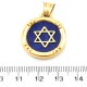 Medalla Estrella De David En Oro 18K Y Lapizlazuli Medalla Estrella De David En Oro 18K Y Lapizlazuli