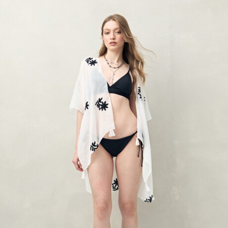 PONCHO ARTEMAS Blanco