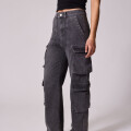JEAN CARGO FATYMA DIXIE Gris Oscuro