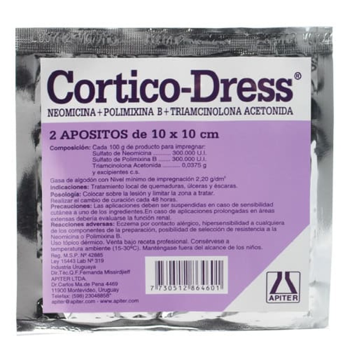 Apósitos Cortico-dress 