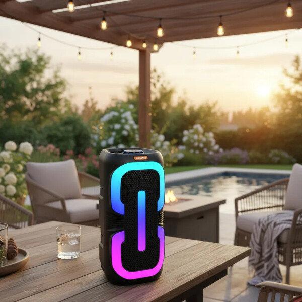 Parlante 2 X 6.5'' Led Rgb Ms-1954bt PARLANTE 2X6.5 LED RGB MS-1954BT