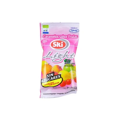 Caramelos Frutados Sin Azúcar Ski 21g Ski Caramelos S/a Fruta 21gr