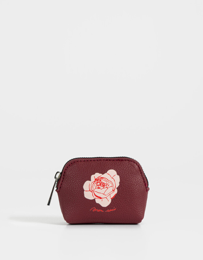 Monederos Monedero Estampado - Rojo Burdeaux