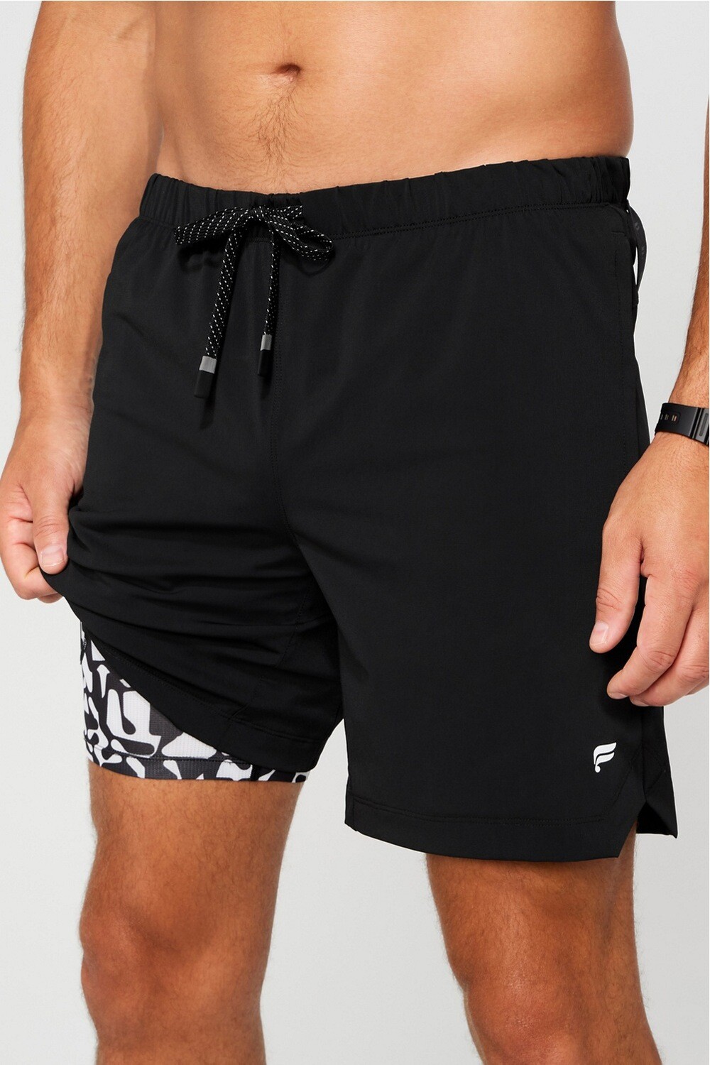 Short The 7 One Short (Lined) Hombre Black / Classic WhiteCosmic C