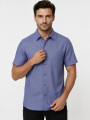 Camisa Exodo Azul Melange