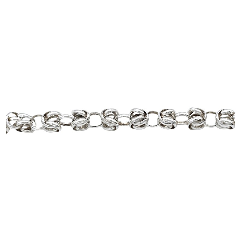 Pulsera Punto peruano-Plata 925-Sin piedra-PU3166 sinpiedra