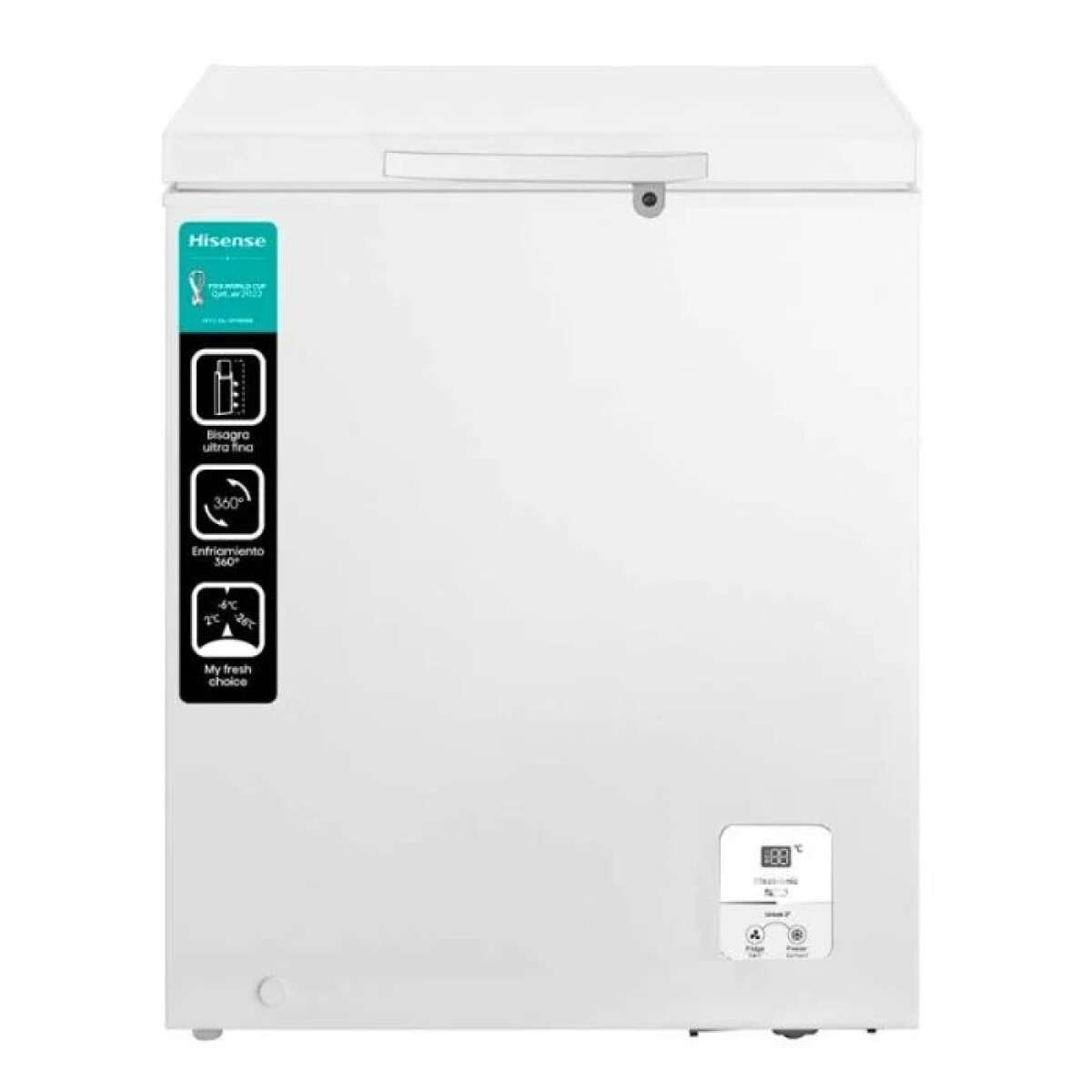 FREEZER HORIZONTAL HISENSE, 5 P.C., ECO FRIENDLY 