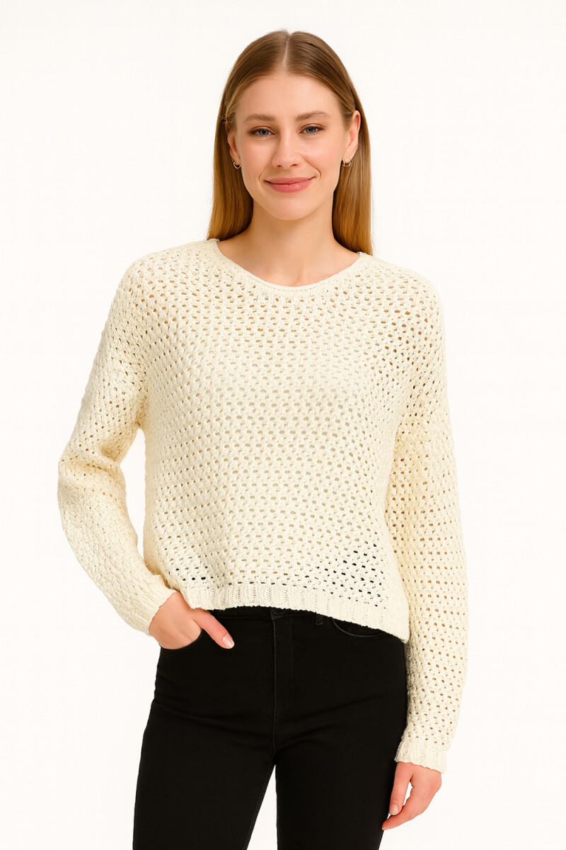Sweater Monira - Marfil / Off White