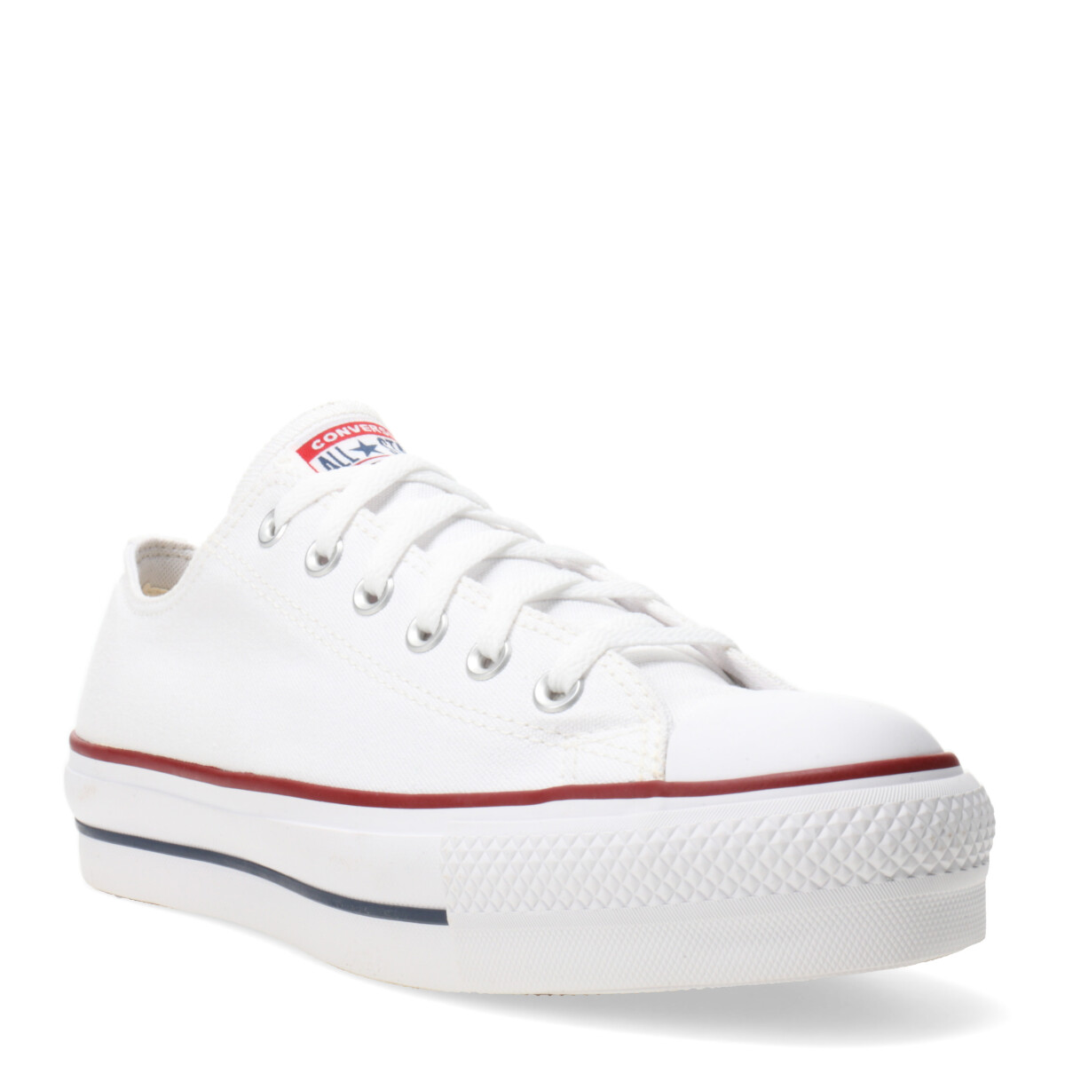 Championes Unisex Converse Chuck Taylor All Star Lift - Blanco - Rojo - Azul 