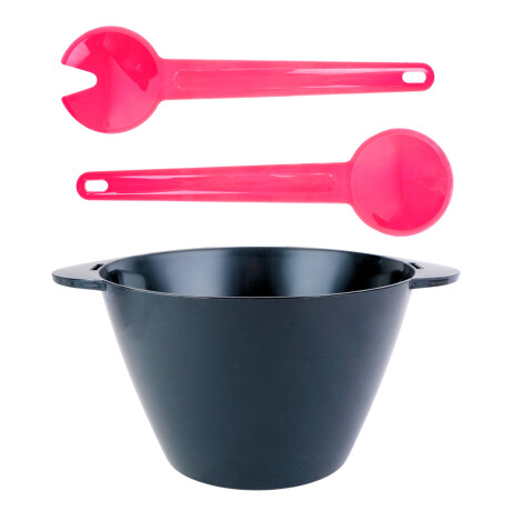 Bowl para ensalada Herevin 4.3L con cuchara y tenedor Bowl para ensalada Herevin 4.3L con cuchara y tenedor
