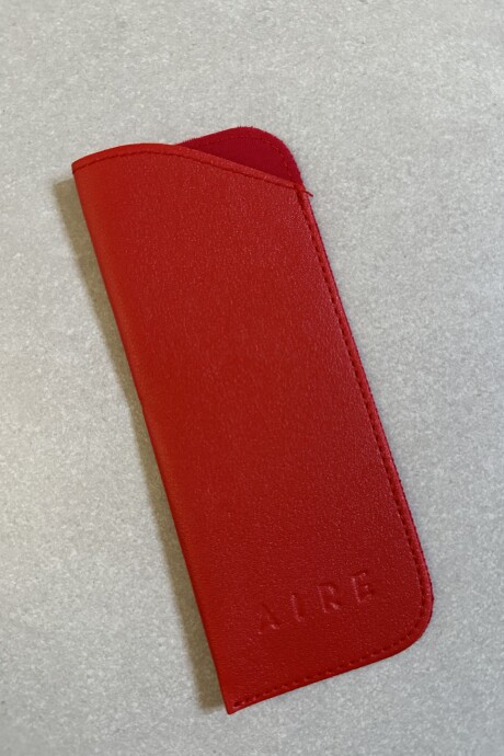 ESTUCHE PARA LENTES SMALL/MEDIUM ROJO