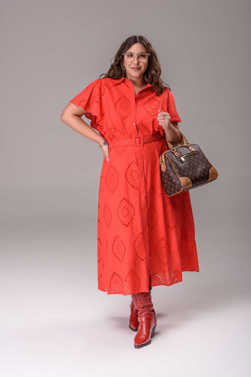 Vestido Magnolia - Rojo 