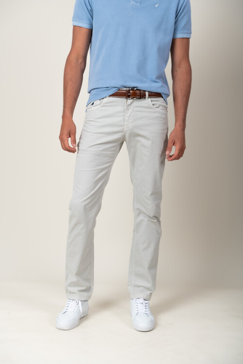 Pantalón 5 bolsillos Hielo