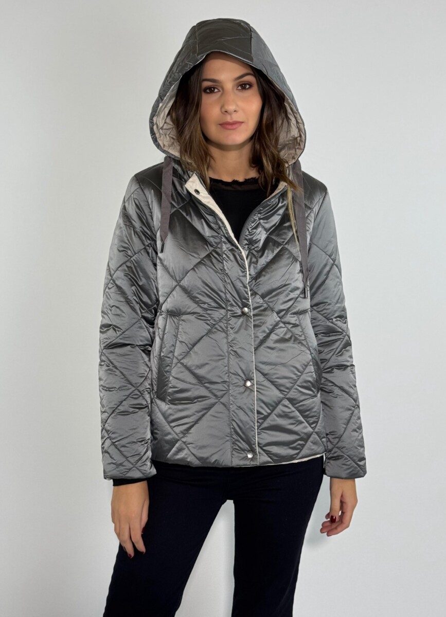 CAMPERA SLAYER - PLATEADO 