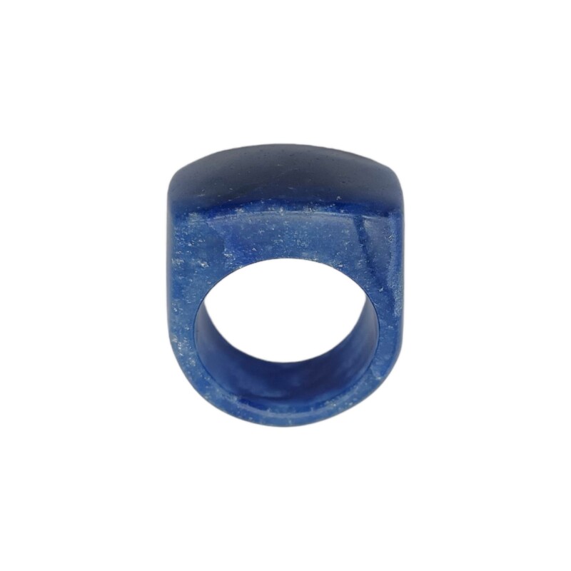 Anillo Cuadrado-Piedra Lapislázuli-AN0500 conpiedra