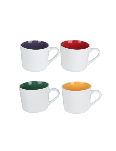MUG RECTO 380ML BLANCO/COLOR SURTIDO MUG RECTO 380ML BLANCO/COLOR SURTIDO