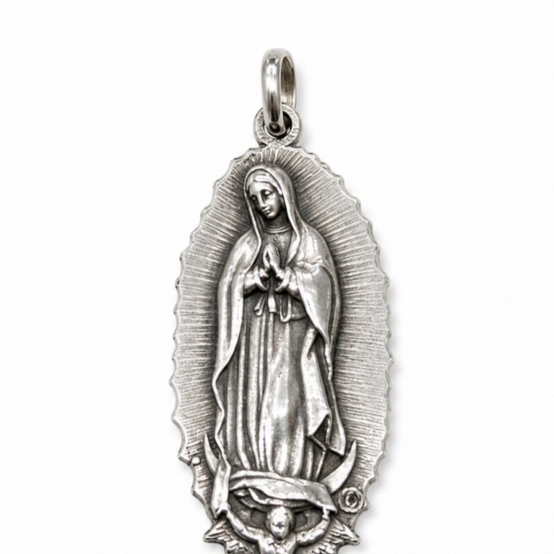 Medalla Virgen de Guadalupe en Plata Medalla Virgen de Guadalupe en Plata