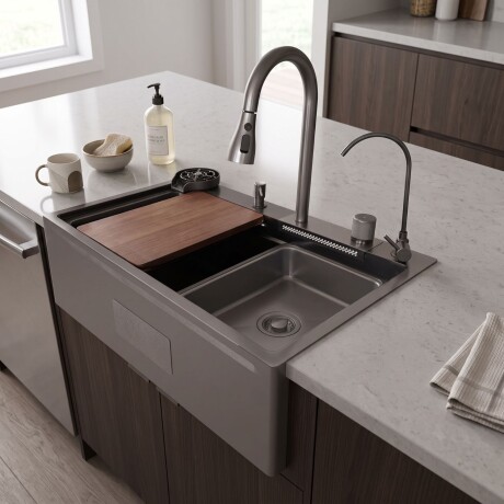 Pileta de Cocina Acero Inox Multifuncional Pileta de Cocina Acero Inox Multifuncional