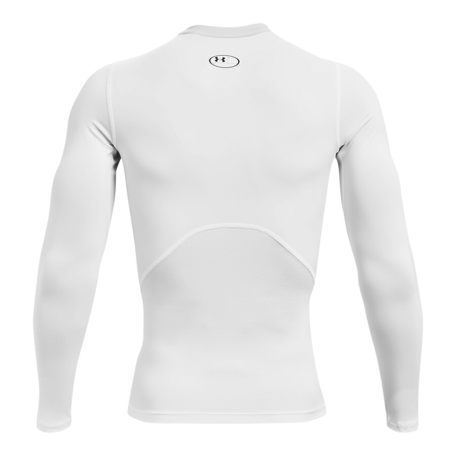 Remera de Hombre Under Armour HeatGear® Long Sleeve Blanco