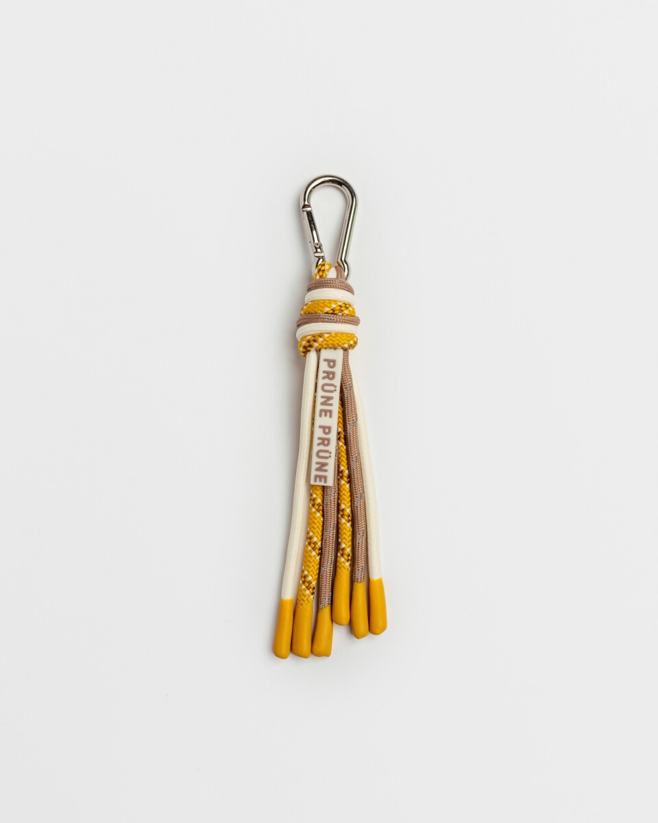 Llavero Candy En Combinación de Cordones - Cuoio 