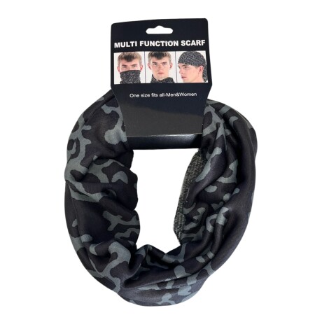 Buff cuellera con interior afelpado - Camo Negro